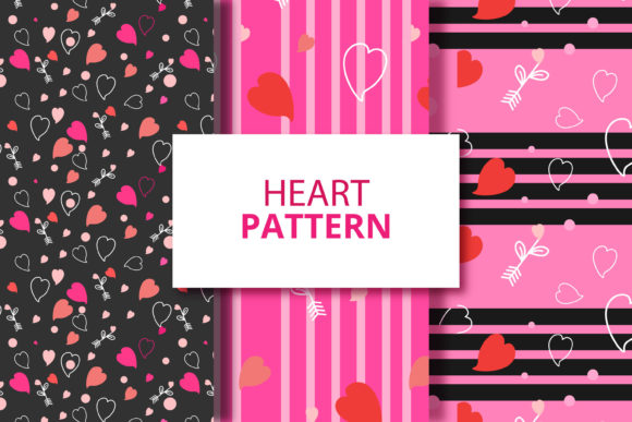 Download Valentines Day Creative Pattern Design - Pattern design Collection
