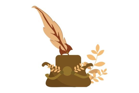 Download Royalty Feather Ink Vector Art - Premium Resources