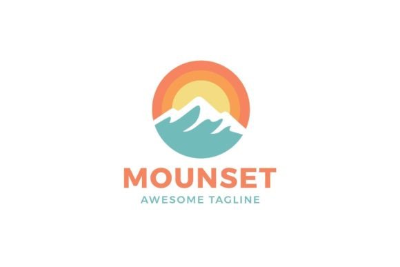 Download Mountain Sunset Logo - Premium Resources