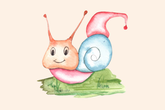 Download Cartoon Snail Royalty Vector Clipart - Premium Bundle