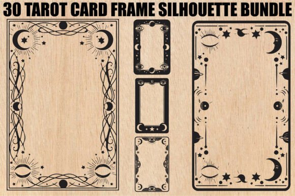Download Tarot Card Frame SVG Bundle - Card Collection