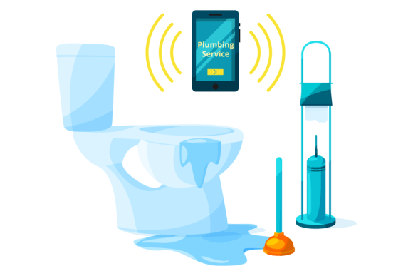 Download Clogged Toilet Repair Service Banner. Pl - Repair Collection